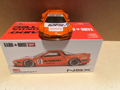 1/64 MINI GT KAIDO HOUSE HONDA NSX VTEC KAIDO RACING ORANGE #119