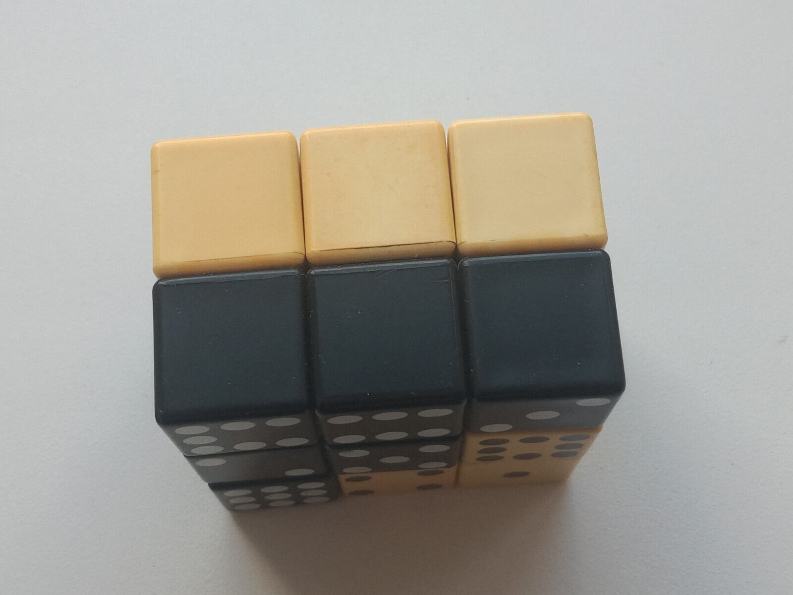 Cubo mágico antigo vintage raro original Rubik Domino