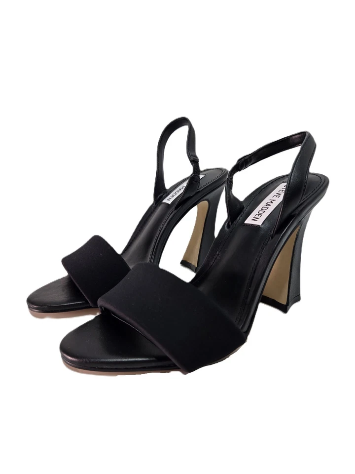Steve Madden Ivana Sandalia Punta con Cordones Negros Zapatos para Mujer Talla 8M Foto 2 de 4