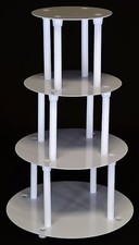 4 TIER CAKE STAND SEPARATOR AND PILLAR SET STYLE 1101