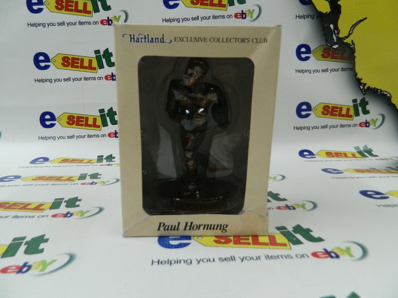 Paul hornung Autographed Signed Green Bay Packers HOF Hartland Statue With JSA COA 