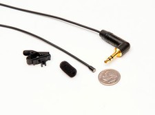MatchStick Lapel Microphone for digital voice recorders. Extremely tiny