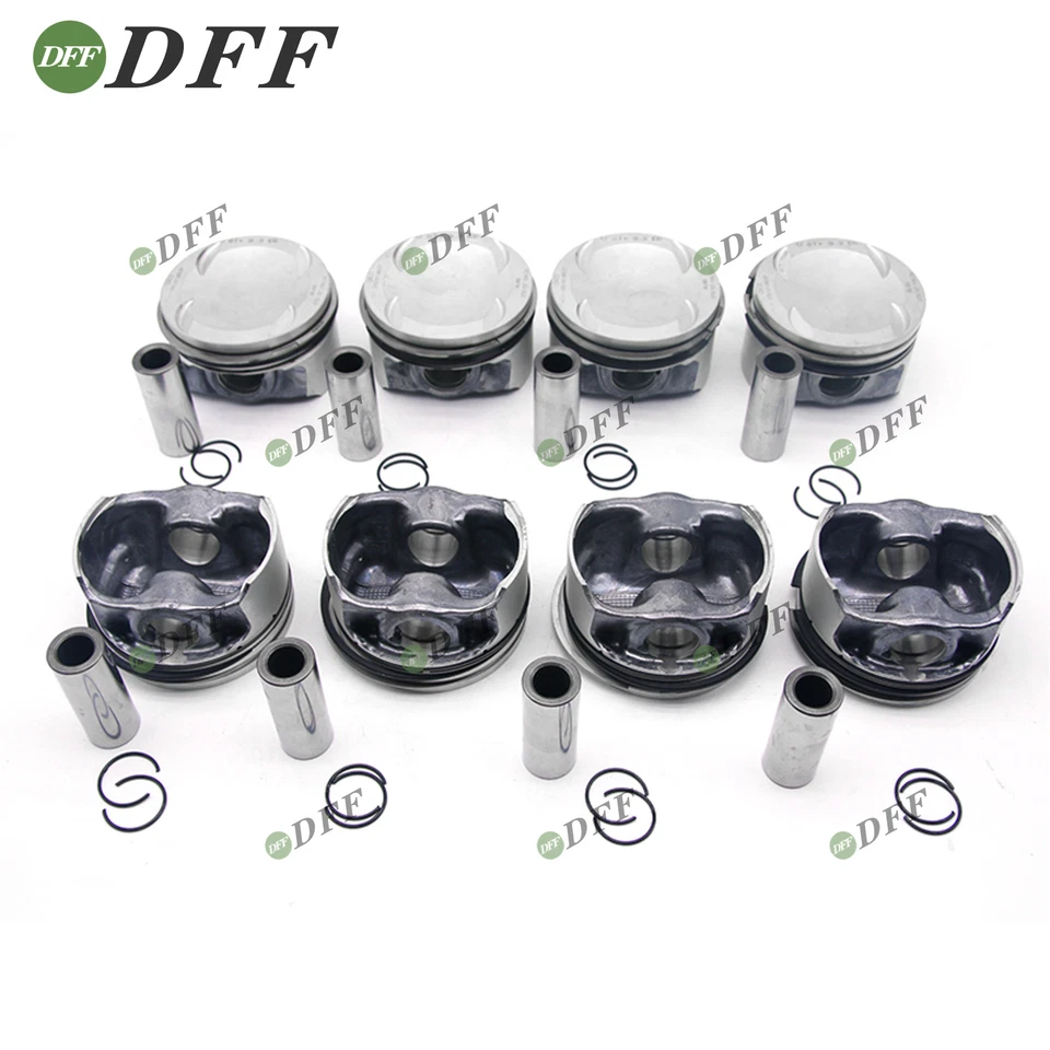 8x Pistons & Rings Set STD 9.3:1 For Audi RS6 C7 RS7 S8 4.0 TFSI CTF CWU CRD DDT - Image 2 of 4