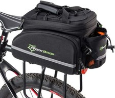 ROCKBROS Bike Rear Bag Cycling Carrier Bag Bicycle Travel Rear Pack Pannier 35L