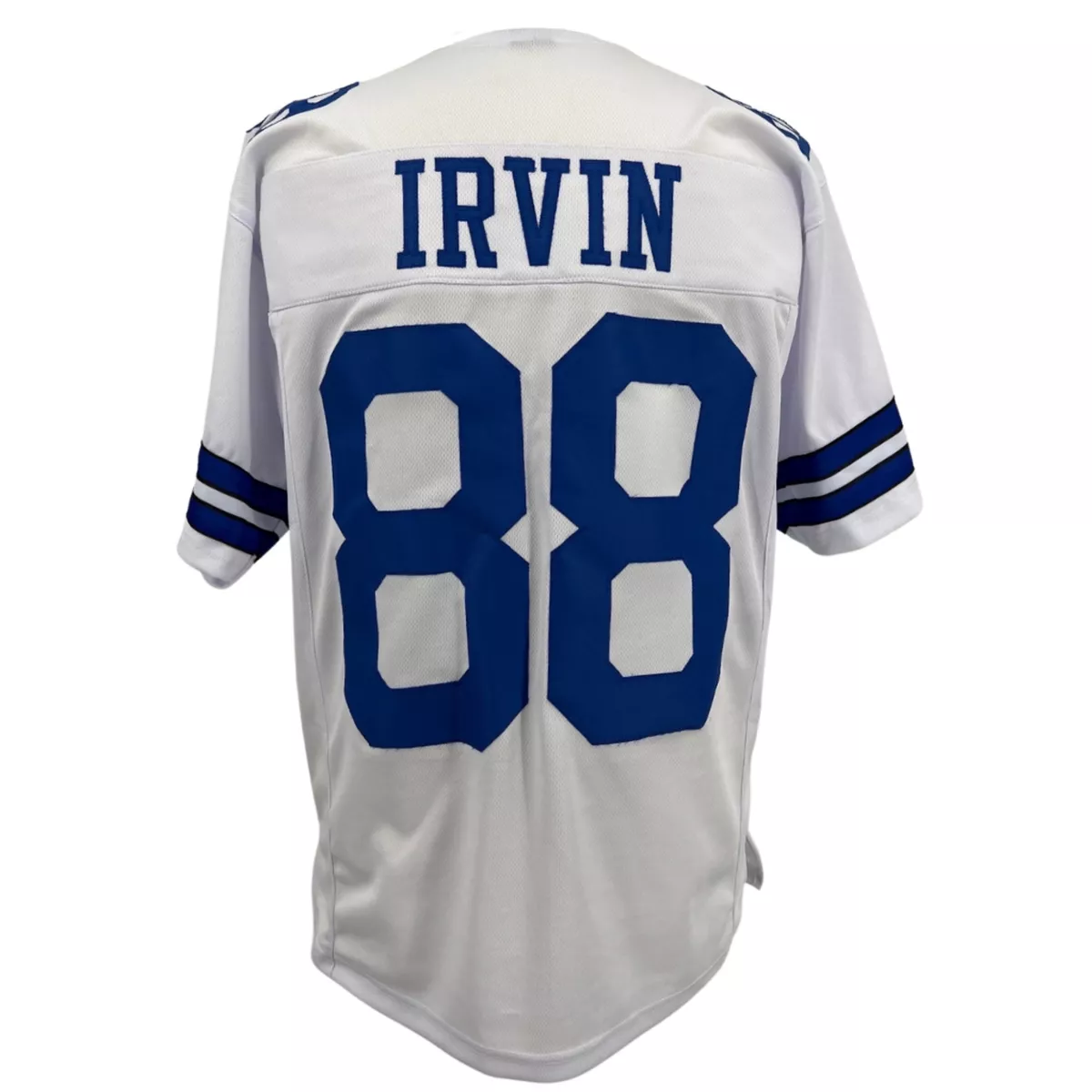 Michael Irvin Jersey White Dallas M 5XL Custom Sewn Stitched