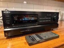 Sony Receiver STR-GX80ES AM FM Stereo Receiver Amplifier STRGX80ES Remote Works  			