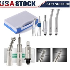 AZDENT Dental High&Low Speed Handpiece Kit/Contra Angle /Straight /Air Motor 4H