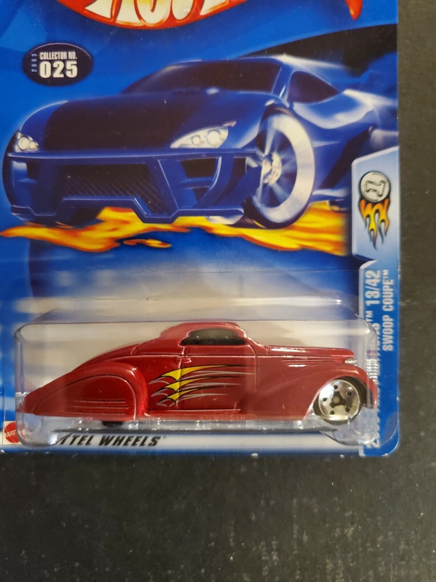 2003 Hot Wheels First Editions #13/42, Swoop Coupe, Red