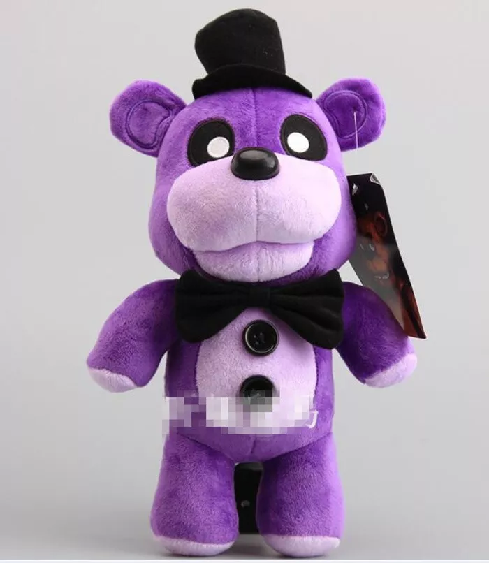 New FNAF Five Nights At Freddy's Shadow Purple Freddy 12 Plush Toy Doll