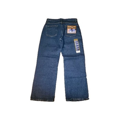 Rustler Kids Jeans Size Boys 16 Husky Durable Heavier Denim Bootcut NWT 32x30