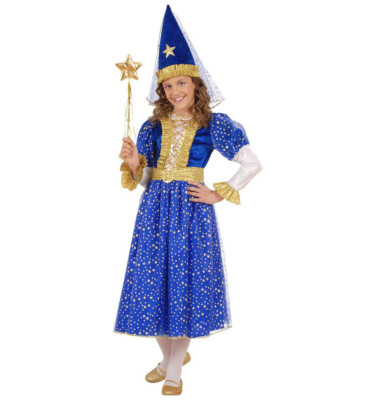Sternenfee Fee Prinzessin Kleid Kostüm Verkleidung KarnevalGröße 128 5-7 years