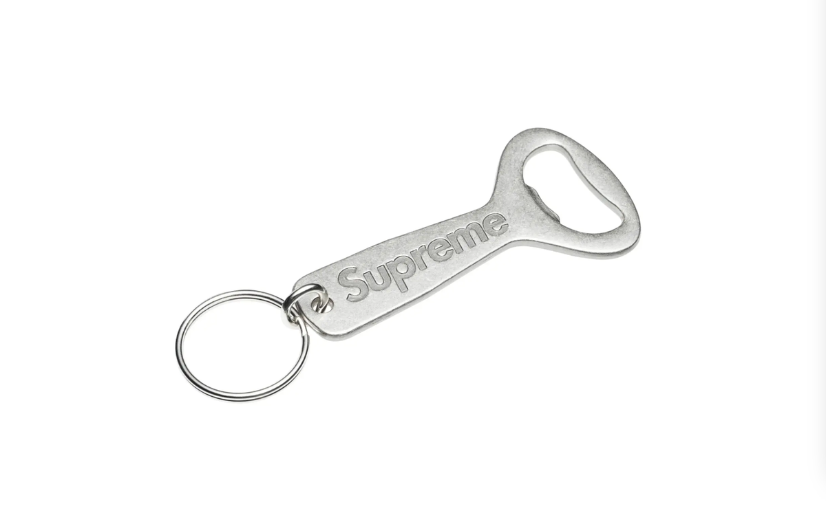 【シュプリーム】24FW Supreme Bottle Opener Keychain Silver Supreme Bottle Opener Keychain - Silver - NEW | eBay