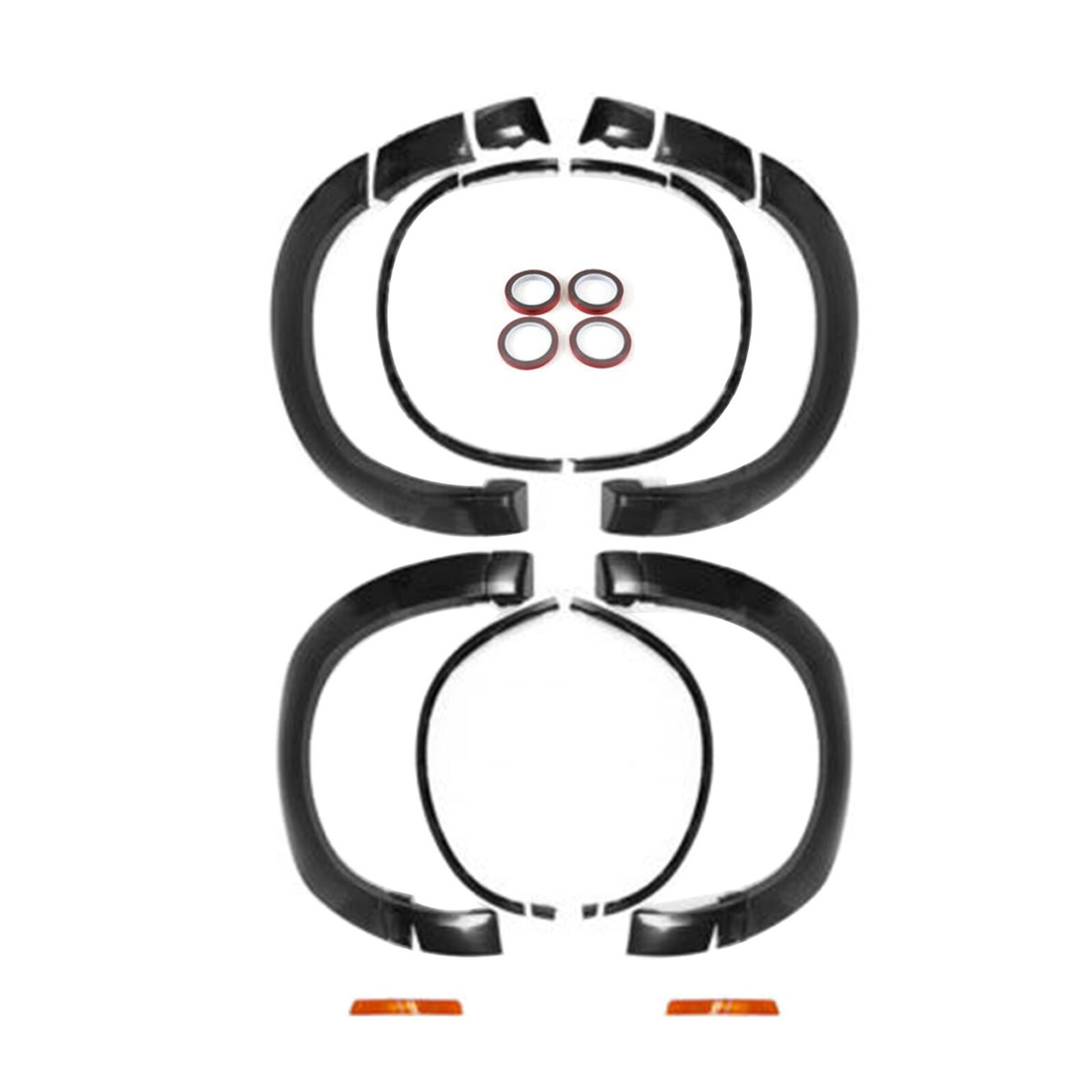 Bushwacker Fender Flares OE-Style 4 Pc for 2009-21 Ram 1500 Bushwacker Fender Flares OE-Style 4 Pc for 2009-21 Ram 1500
