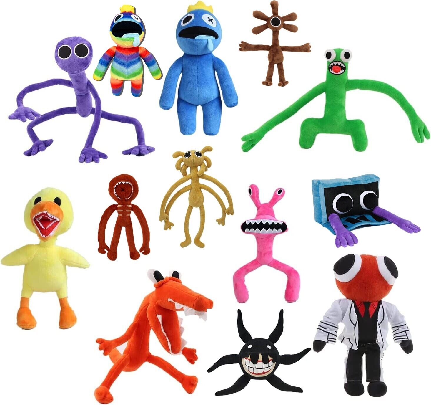 Roblox Rainbow Friends Chapter 2 cartoon game character doll plush