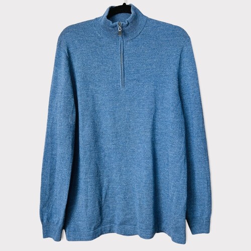 Joseph Abboud Merino Wool Quarter Zip 