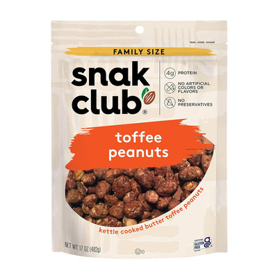 Toffee Peanuts, Candied Peanuts with Praline Coat and Sweet Cream, Gluten-Free a