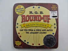 RGB Round Up Brainteaser Game Elverson Puzzle Solitaire Tile Matching New