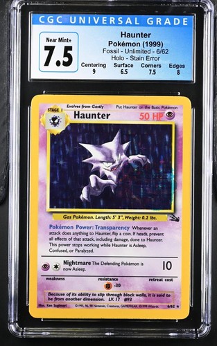 Haunter (Unlimited) graded CGC 7.5 for sale on eBay