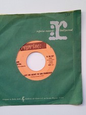 Disco 45 giri - Frank Sinatra - I left my heart in san francisco