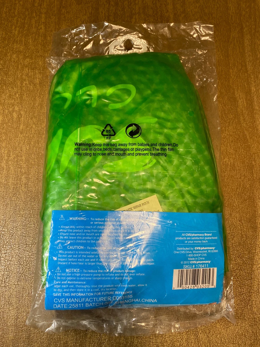 Sun Sky inflatable polypropylene Pool Air Mattress Green 72 in. x 27 in