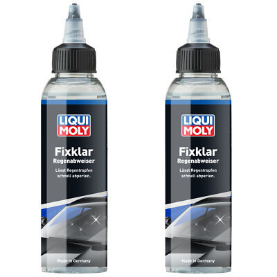 Liqui Moly Regenabweiser Fix-Klar 2x 125ml Versiegelung für Autoscheiben