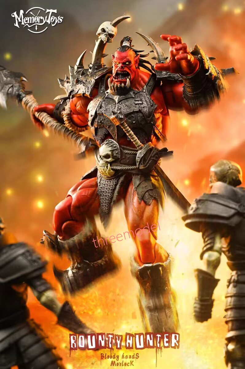 Memory Toys Bounty Hunter Bloody Hands Morlock 8'' Action Figure