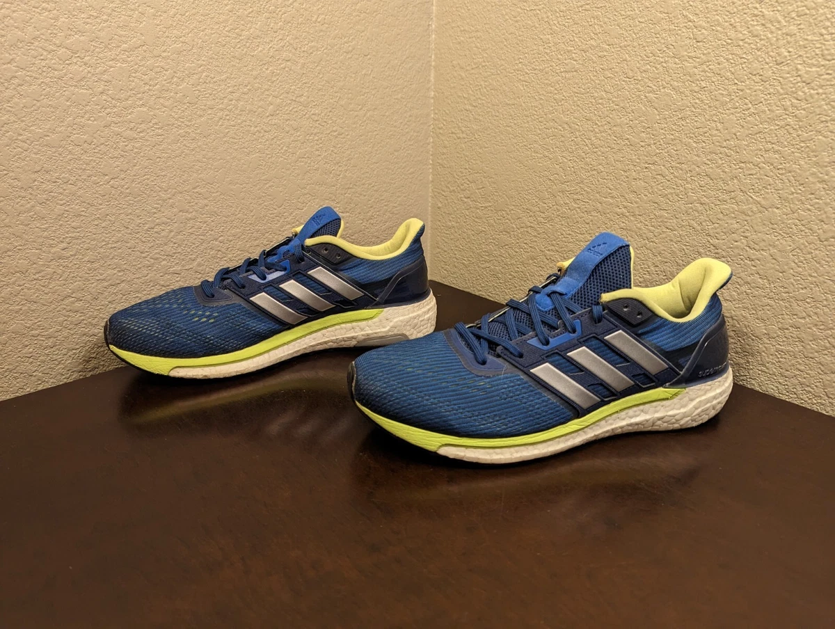 Adidas Glide 9 Boost Mens Size 10.5 Blue Running Shoes Sneaker BB6037 | eBay