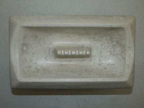 Vintage Space Age Mid Century Period Piece Large Ceramic Ashtray Free Shipping! - Picture 6 of 12