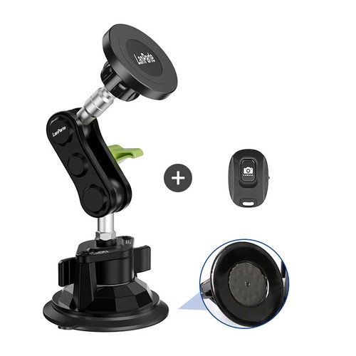 Lanparte RBA-M01 Magsafe Strong Magnetic Phone Holder with Suction Cup Mount - Photo 12 sur 22