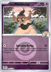 Hop's Phantump 095/217 Ascended Heroes Reverse Holo