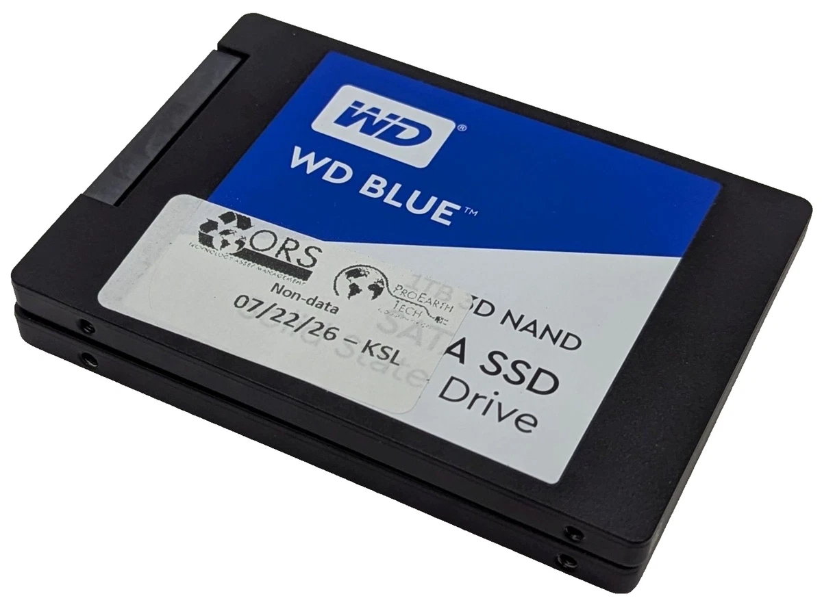 Western Digital 1 TB Solid State Drives 2.5 in Form Factor for