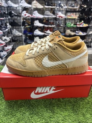 Nike Dunk Low Retro Waffle Wheat Coconut VNDS Sneaker Size 13 FZ4041-744 OG All