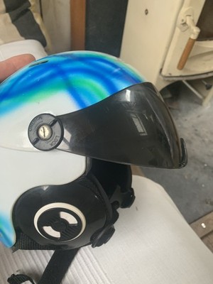 Gath Mütze Helm mit einziehbarem Visier für Surf Windsurfen Kitesurfen Medium Large