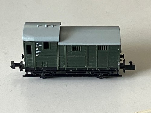 Minitrix 3254 Spur N - Güterwagen Güterzug-Begleitwagen der DB | Zustand: Neu