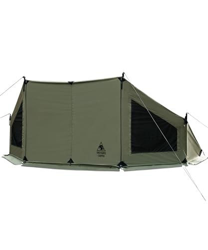 New OneTigris MICABIN Tent Front Curtain T/C Large Bonfire