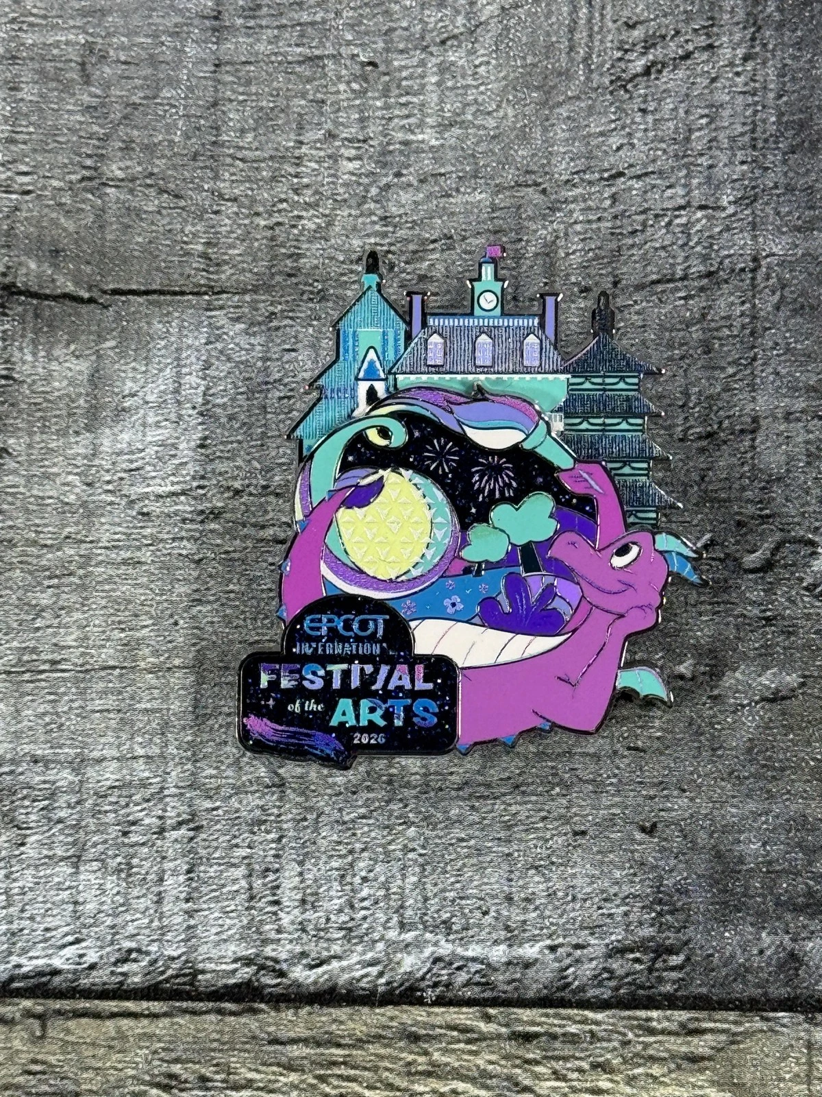 2026 Disney Figment Epcot Festival Of The Arts Pin Event Release 6000