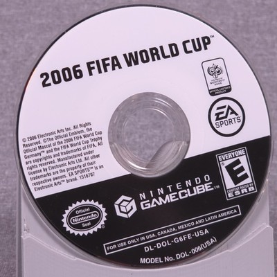 2006 FIFA World Cup (Nintendo GameCube, 2006) TESTED - Disc Only