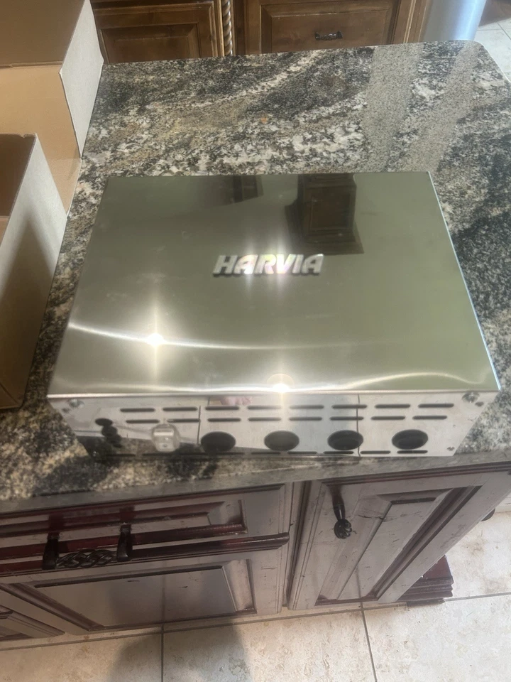 Panel de control digital de controles de sauna Harvia CX180S Foto 3 de 4