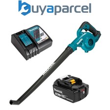 Makita DUB186RT 18v Cordless Garden Leaf Blower Lithium Ion Long Nozzle 1x 5.0ah