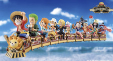 WCF World Collectable Figure One Piece Mugiwara Store Japan Train x10