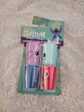 Disney Stitch unbreakable 4pc Mini cups 1.5 oz 44 ml