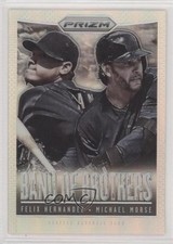 2013 Panini Prizm Band of Brothers Silver Felix Hernandez Mike Morse Michael 1u6