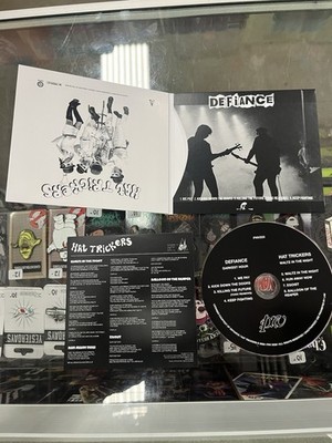 HAT TRICKERS / DEFIANCE Split CD NEW! Street Japanese Punk Rock OI