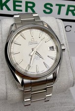 Omega Seamaster Aqua Terra 38.5mm White Dial Case #287