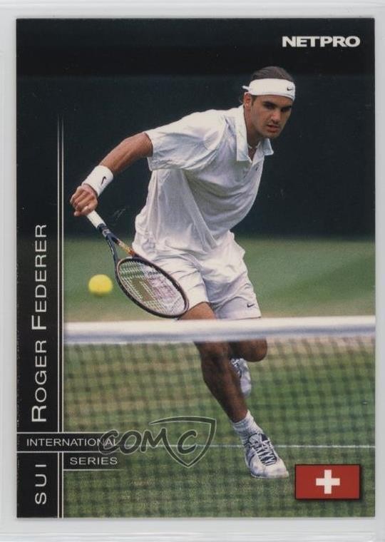 2003 NetPro International Series Roger Federer #11 Rookie RC