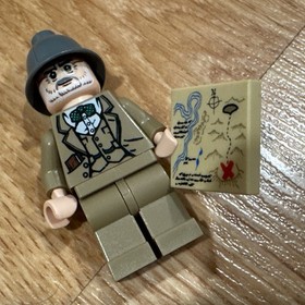 Lego Professor Henry Jones Sr. Minifigure Indiana Jones 7620
