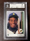 1989 Upper Deck Ken Griffey Jr Rookie BGS 7 Near MINT RC HOF Seattle Mariners