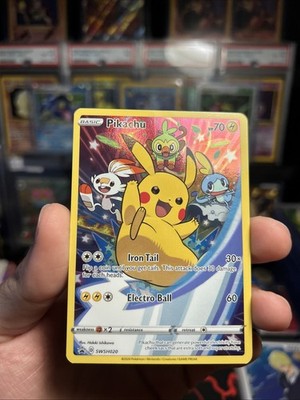 2020 pikachu pokemon card value 2020 Pokemon Sword & Shield Vivid Voltage 044 Full Art/pikachu Vmax CG –  retroforless main image 1