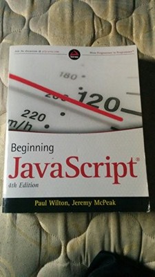 Beginning JavaScript, McPeak, Jeremy