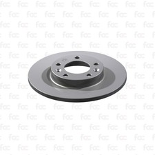 Rotores de disco de freno para Citroen C4 Picasso 13-, Peugeot 308 13- trasero Juratek